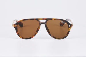 DAGON SUNGLASSES LEOPARD/TEA