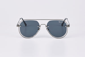 DACIAN SUNGLASSES GUN/BLACK