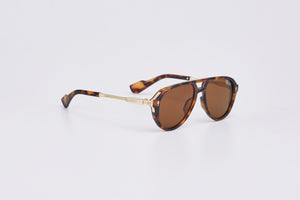 DAGON SUNGLASSES LEOPARD/TEA