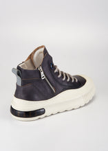 Load image into Gallery viewer, FARRELL MID CUT LEATHER SNEAKER GREY