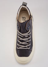 Load image into Gallery viewer, FARRELL MID CUT LEATHER SNEAKER GREY