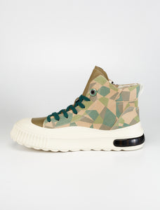 FARRELL MID CUT LEATHER SNEAKER GREEN