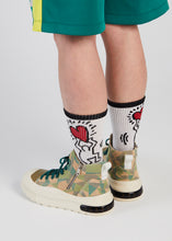 Load image into Gallery viewer, FARRELL MID CUT LEATHER SNEAKER GREEN