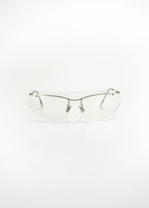 ECKARD SUNGLASSES SILVER/CLEAR