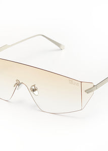 EAGAN SUNGLASSES SILVER/TEA